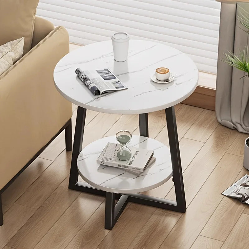 Aralynae - Modern Two-Level Side Table 2