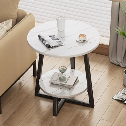 Aralynae - Modern Two-Level Side Table 2