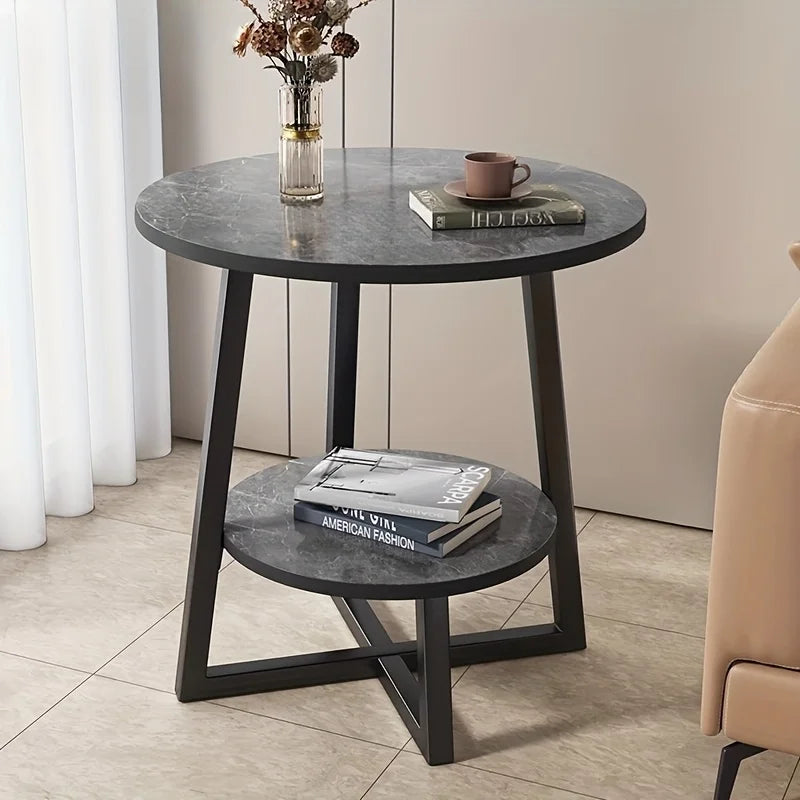 Aralynae - Modern Two-Level Side Table 3