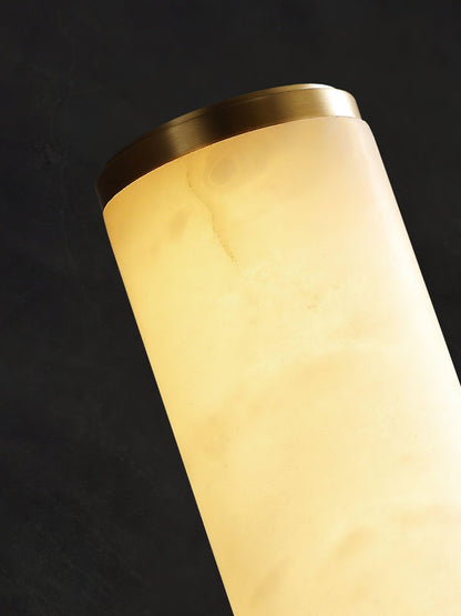 Modern LED wall lamp with an alabaster shade – an elegant wall lamp for the bedroom and living room 2
