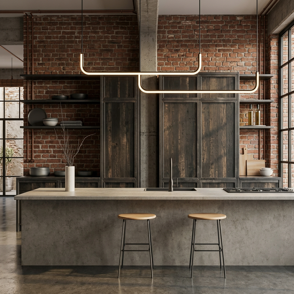 Elara Haus Luxury Aluminium Linear Pendant Light – U-Shaped LED Design