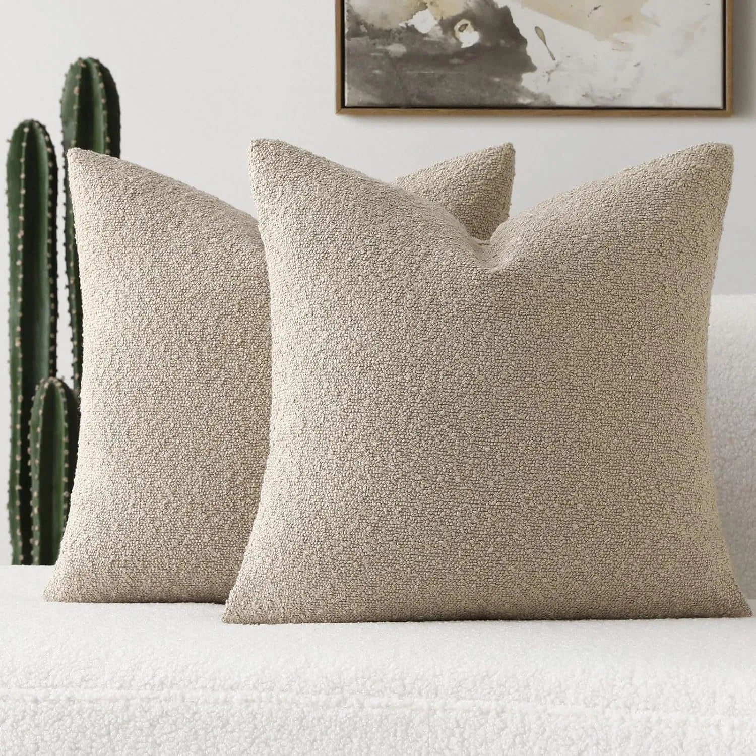 Taviera - Teddy Wool Cushion Cover 5