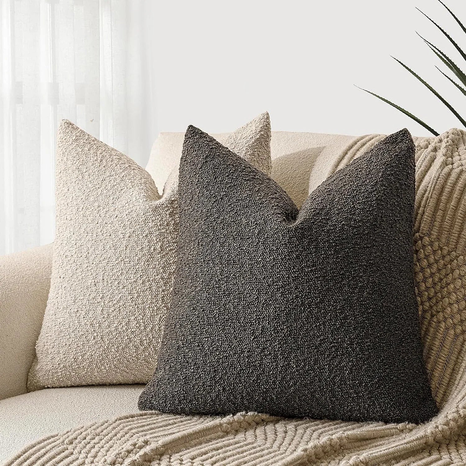 Taviera - Teddy Wool Cushion Cover 8