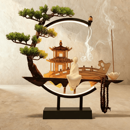 Tranquil Incense Burner Table Lamp 9