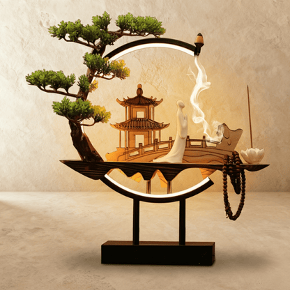 Tranquil Incense Burner Table Lamp 1