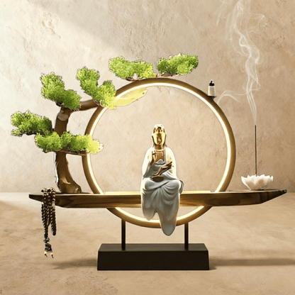 Tranquil Incense Burner Table Lamp 3