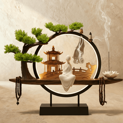 Tranquil Incense Burner Table Lamp 6
