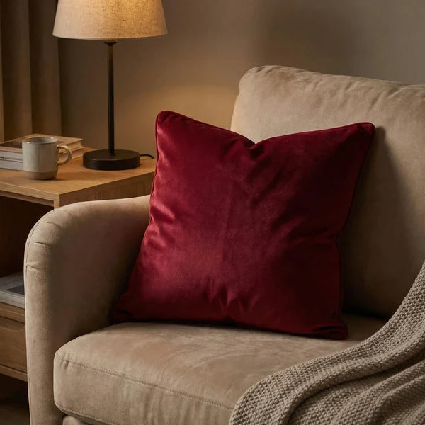 Marvella – Cotton Velvet Decorative Cushion Cover (1 Piece) 5
