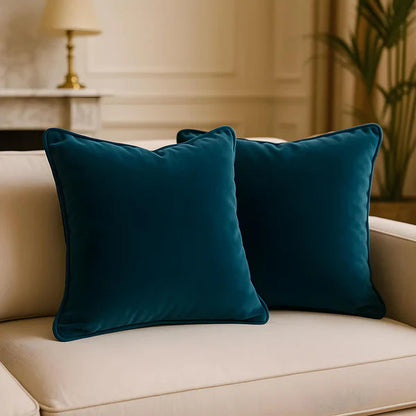 Marvella – Cotton Velvet Decorative Cushion Cover (1 Piece) 6