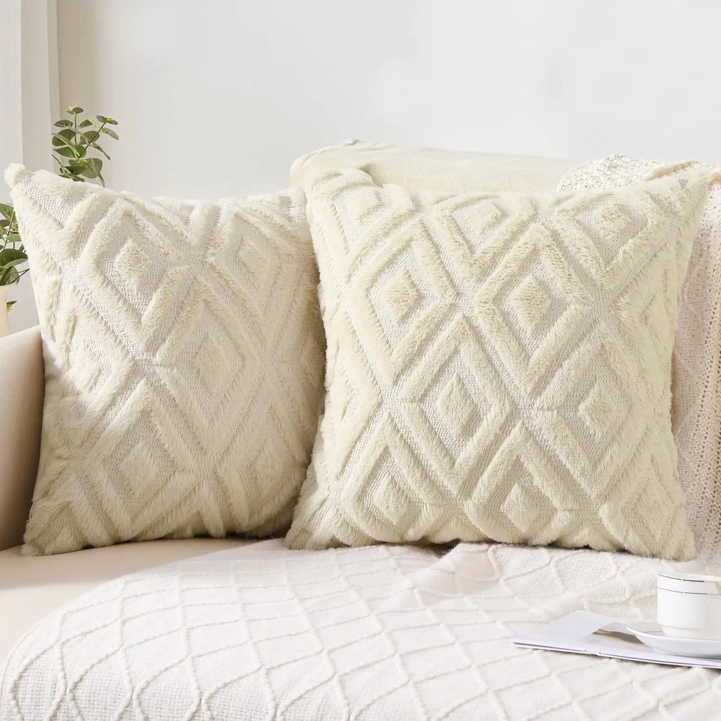 Elarina - Christmas Throw Pillow Decorative Cushion Set of 2 13