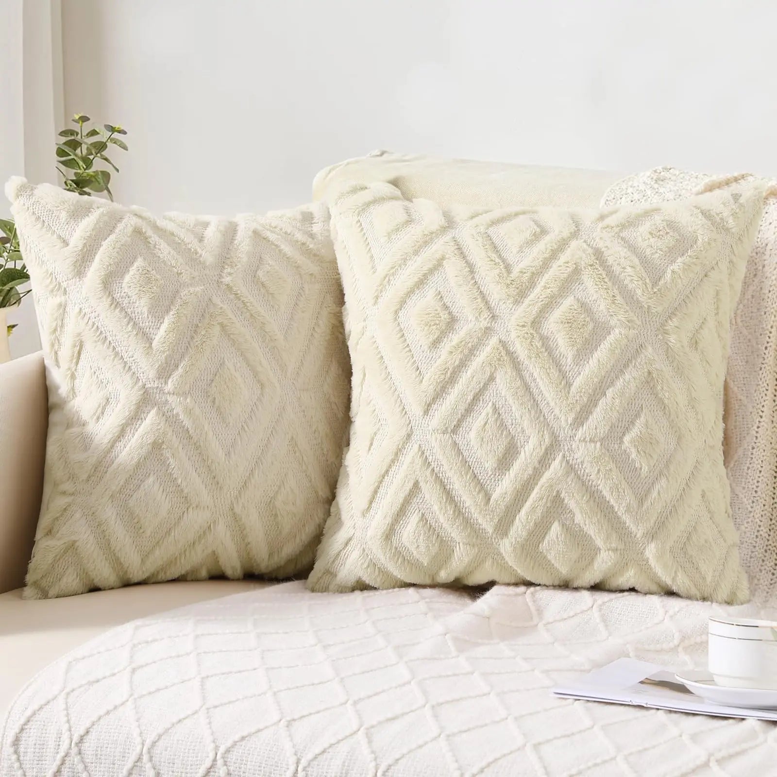 Elarina - Christmas Throw Pillow Decorative Cushion Set of 2 13