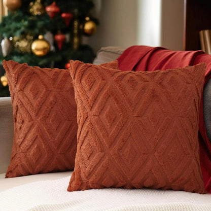 Elarina - Christmas Throw Pillow Decorative Cushion Set of 2 7
