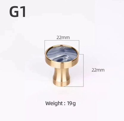 Brass and Stone Handles 27