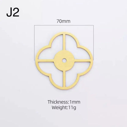 Brass and Stone Handles 28