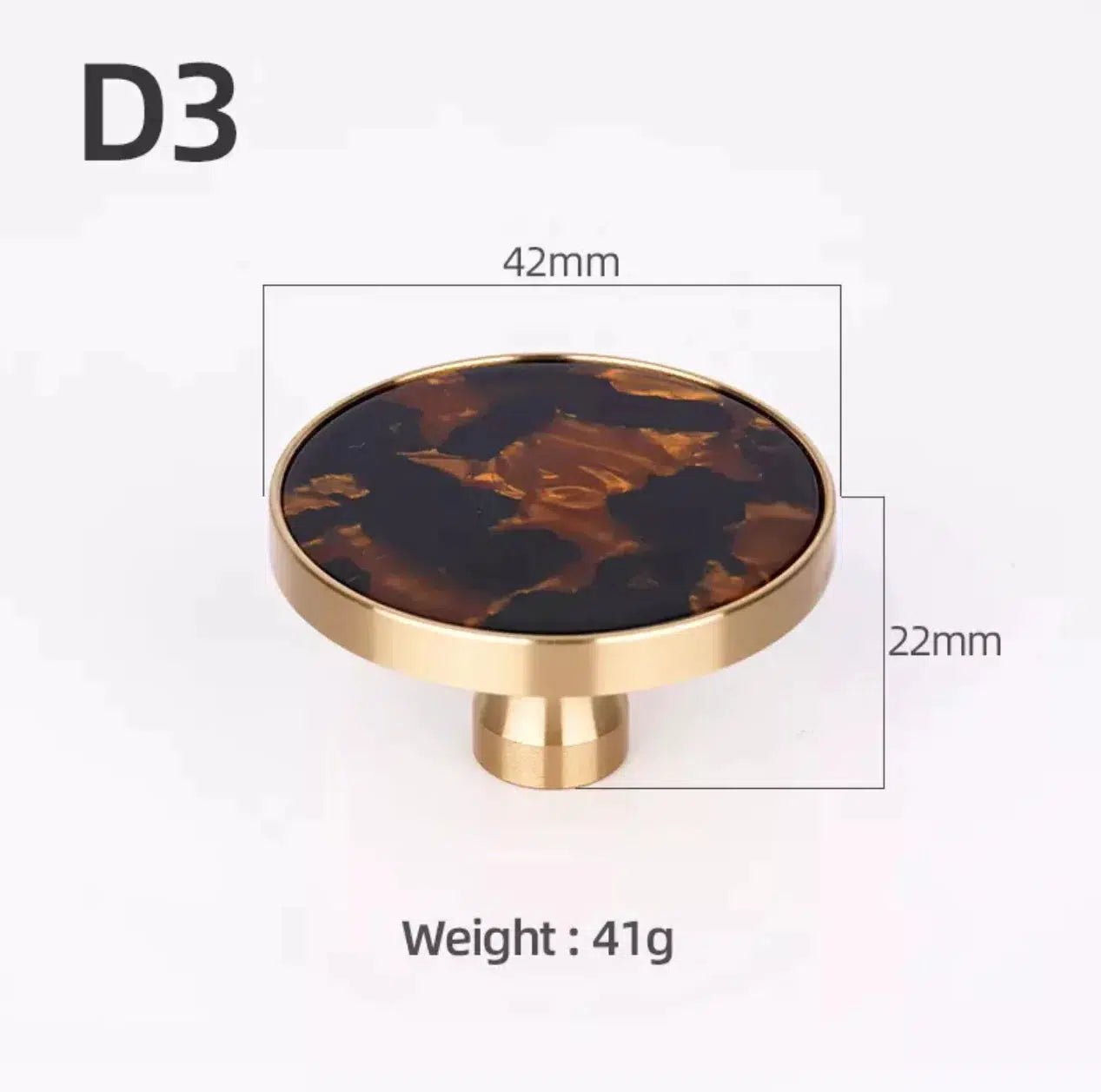 Brass and Stone Handles 32