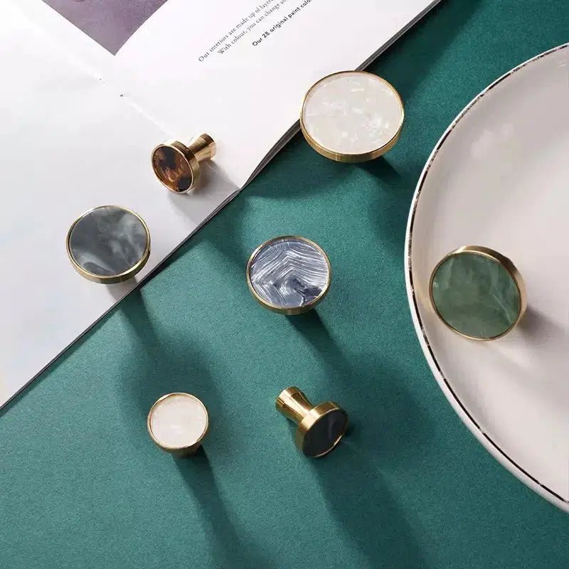 Brass and Stone Handles 2