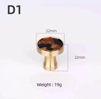Brass and Stone Handles 38