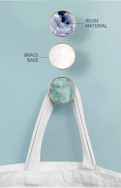 Brass and Stone Handles 6