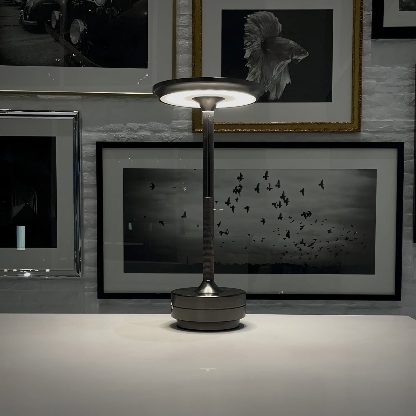 Elara Haus Luxury Touch Control Lamp - Cordless Restaurant Style Light
