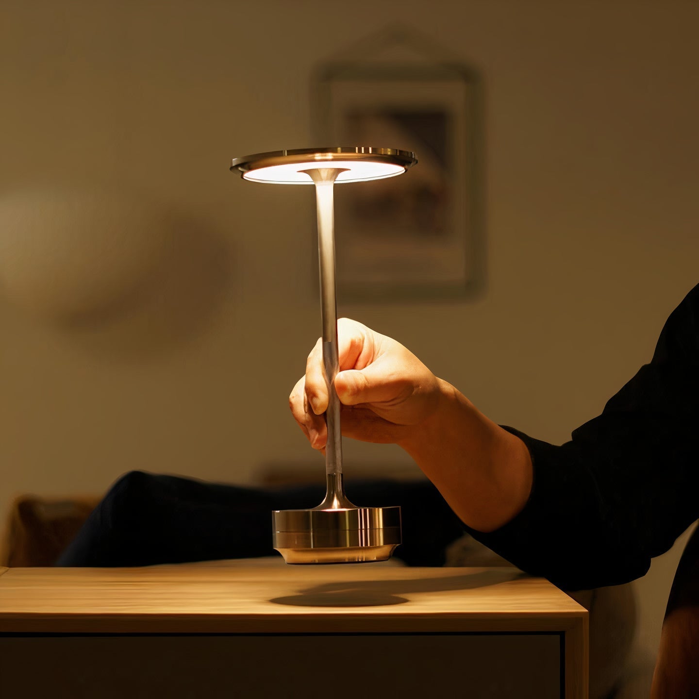 Elara Haus Luxury Touch Control Lamp - Cordless Restaurant Style Light