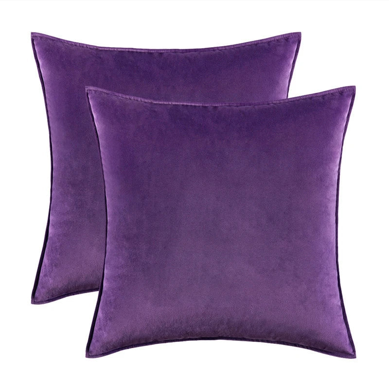 Melviro - Luxury Velvet Decorative Cushion Cover Set 10