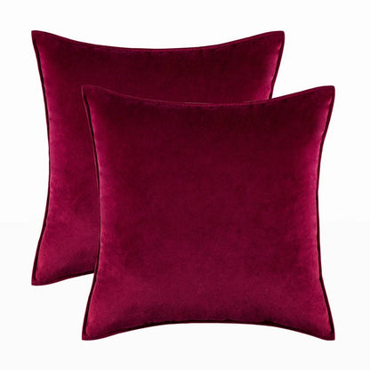 Melviro - Luxury Velvet Decorative Cushion Cover Set 11
