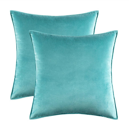 Melviro - Luxury Velvet Decorative Cushion Cover Set 12