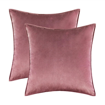 Melviro - Luxury Velvet Decorative Cushion Cover Set 14