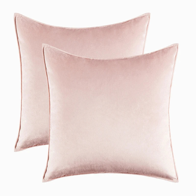 Melviro - Luxury Velvet Decorative Cushion Cover Set 15