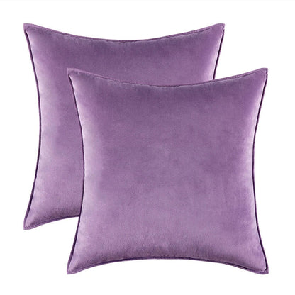 Melviro - Luxury Velvet Decorative Cushion Cover Set 16