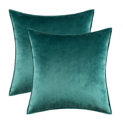Melviro - Luxury Velvet Decorative Cushion Cover Set 22