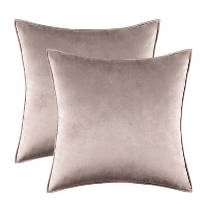 Melviro - Luxury Velvet Decorative Cushion Cover Set 1