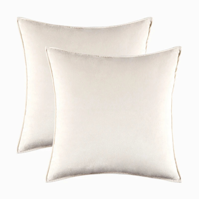 Melviro - Luxury Velvet Decorative Cushion Cover Set 5