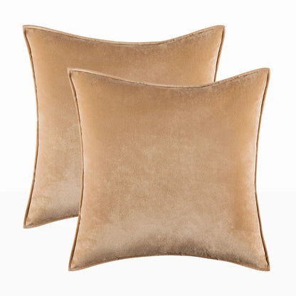 Melviro - Luxury Velvet Decorative Cushion Cover Set 6