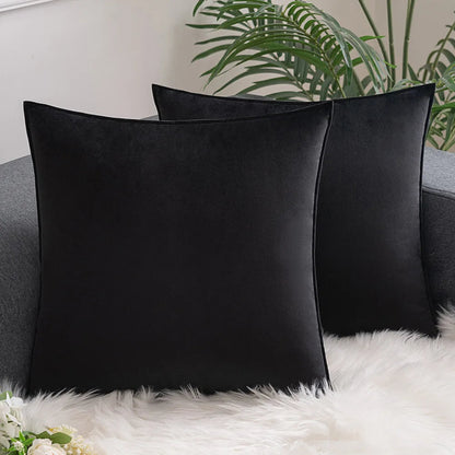 Melviro - Luxury Velvet Decorative Cushion Cover Set 7