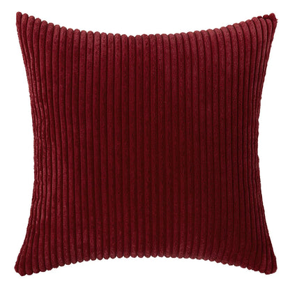Elviron - Corduroy Striped Decorative Cushion Cover 9