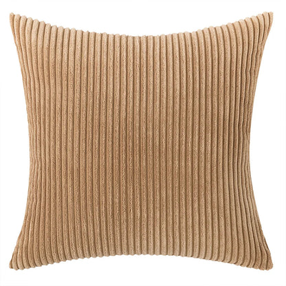 Elviron - Corduroy Striped Decorative Cushion Cover 10