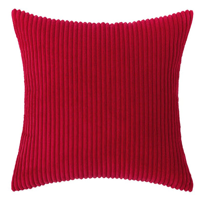 Elviron - Corduroy Striped Decorative Cushion Cover 11