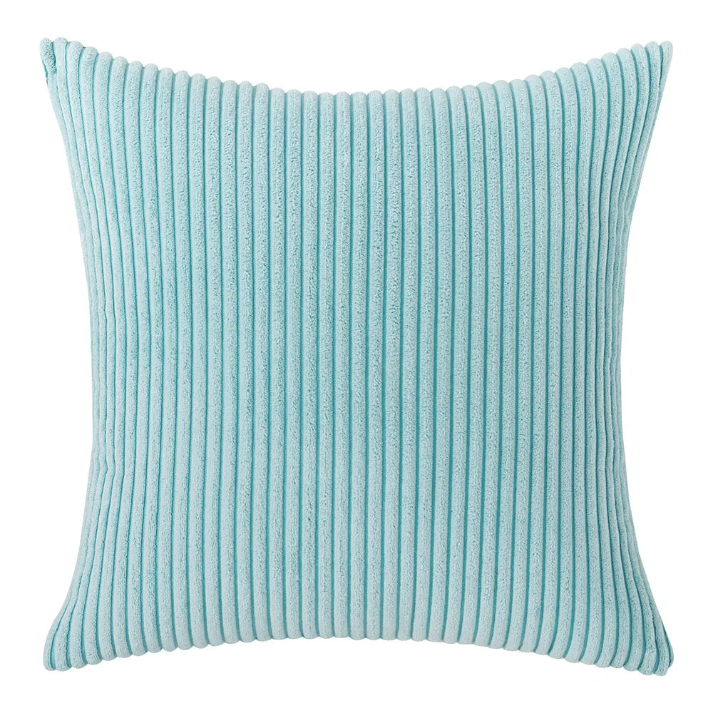 Elviron - Corduroy Striped Decorative Cushion Cover 13