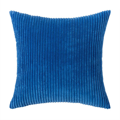 Elviron - Corduroy Striped Decorative Cushion Cover 18