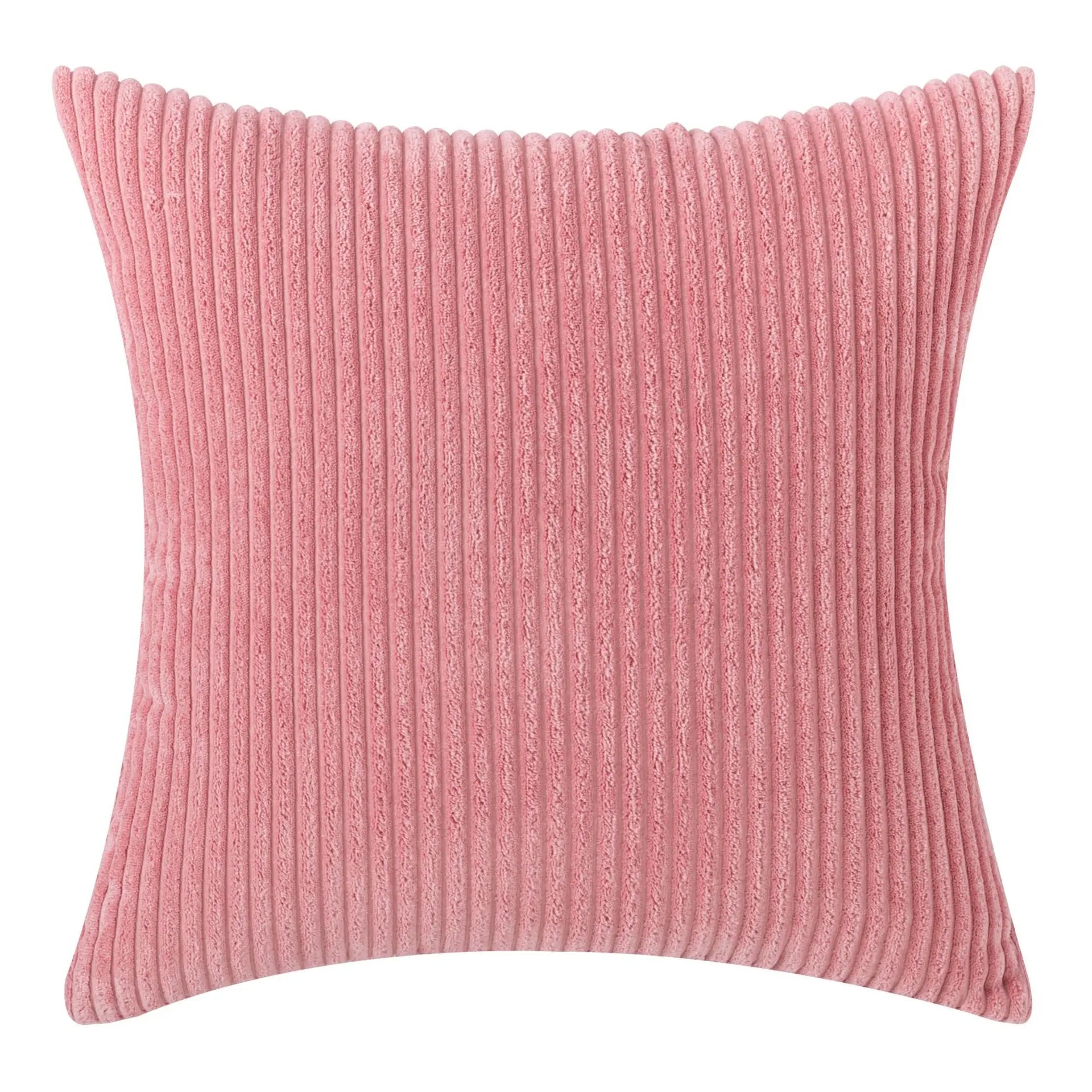 Elviron - Corduroy Striped Decorative Cushion Cover 20