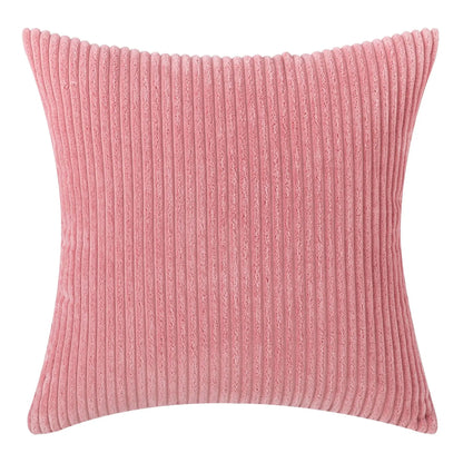 Elviron - Corduroy Striped Decorative Cushion Cover 20