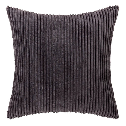Elviron - Corduroy Striped Decorative Cushion Cover 7