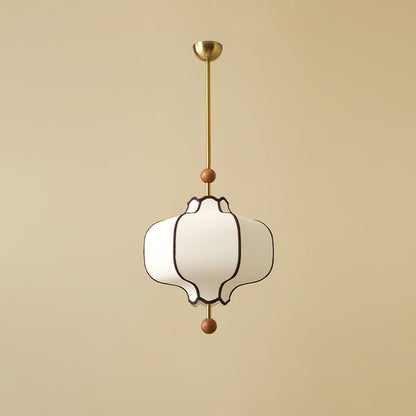 Lantern Fabric Pendant Light 0