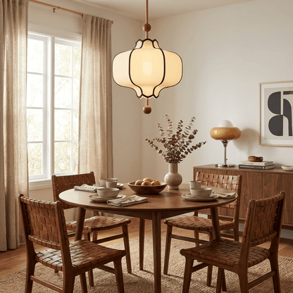 Lantern Fabric Pendant Light 5