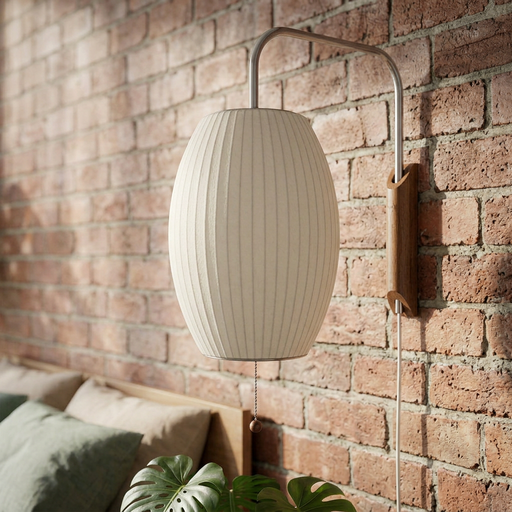 Elara Haus Mid Century Polymer Wall Sconce