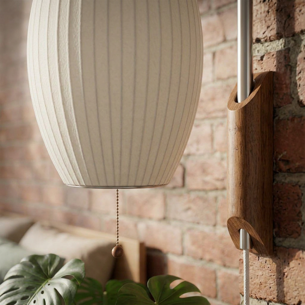 Elara Haus Mid Century Polymer Wall Sconce