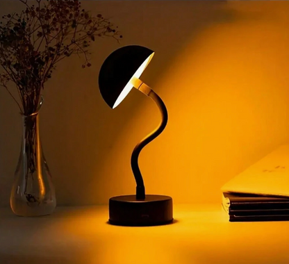 Elara Haus Minimalist Flexible Lamp - Wireless Rechargeable Desk Fixture