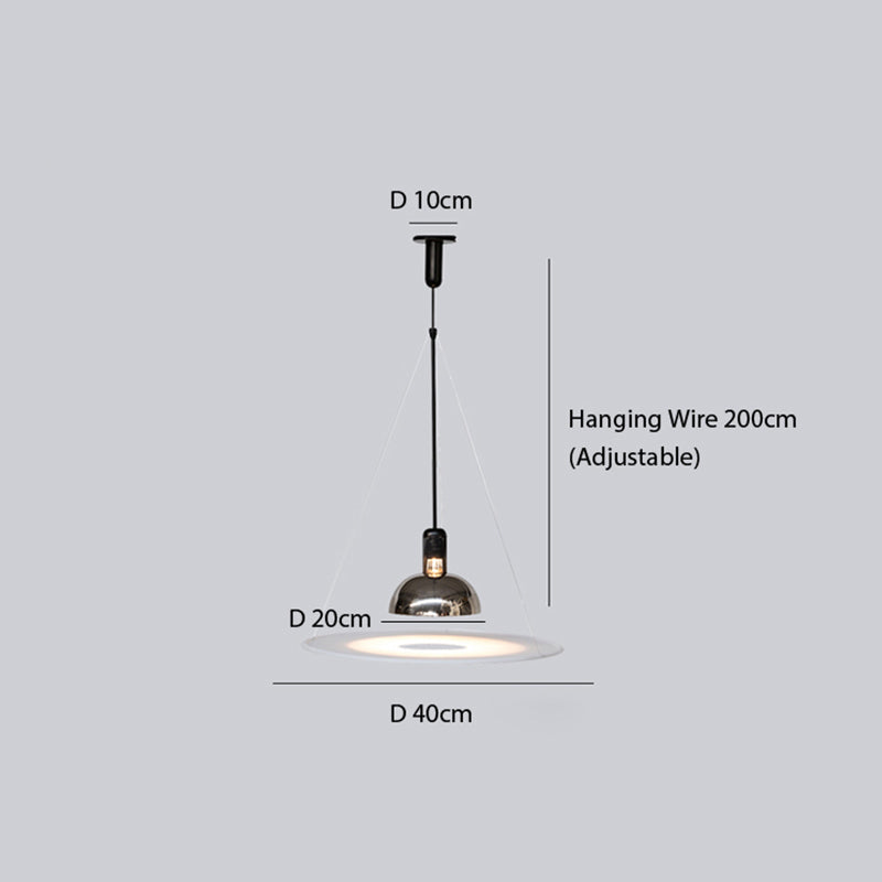 Arisha Modern Minimalist LED Pendant Lamp 4
