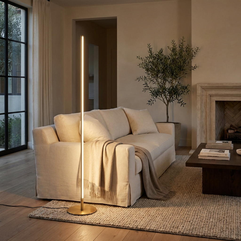 Solviero – Modern Tall LED Floor Lamp 3